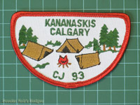 Click to enlarge CJ'93 Calgary Region